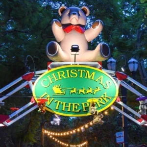 Tren de Navidad en el Parque