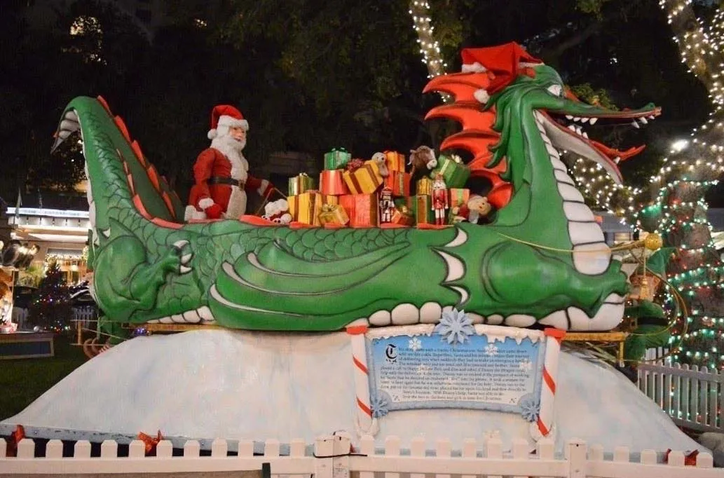 Danny the Dragon Sleigh-er