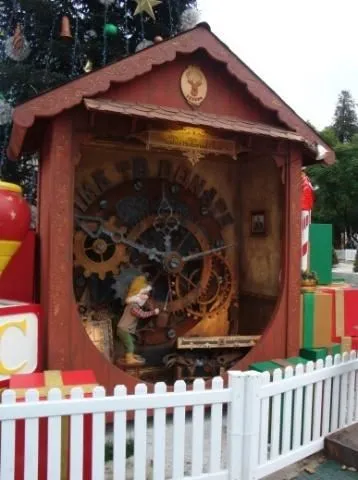 Santa's Historical Clock